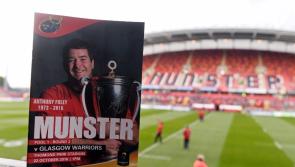 Munster Rugby confirm over &euro;39,000 raised from Anthony Foley programme