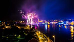 WATCH: Thousands line the Limerick riverfront for fireworks extravaganza