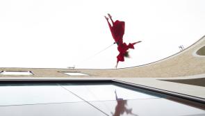 Fidget Feet dancers take to the Limerick sky in unique aerial art project