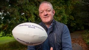 Munster rugby legend Mick Galwey launches Heartburn Awareness Week