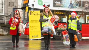 Christmas spirit alive in Limerick as bus is filled with more than 1,000 gifts for charity
