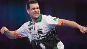 WATCH: Limerick's William O'Connor powers on at World Darts Championship