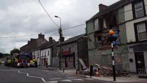 Road closure in north Cork town following building collapse