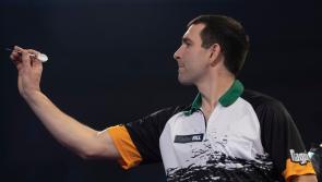 Limerick's William O'Connor in World Championship action at 'Ally Pally'