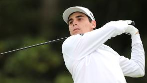 Joaquin Niemann survives early stumble and late scare for wire-to-wire victory