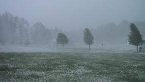 Met &Eacute;ireann warn of hail and thunderstorms on way before major change in weather