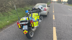 Gardai seize car of unaccompanied learner driving 167km/h in 100km/h zone