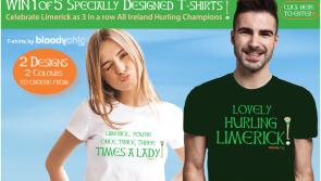 WIN 1 of 5 T-shirts to celebrate LIMERICK&rsquo;S 3 All Irelands!
