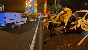 Garda&iacute; arrest drunk unaccompanied learner driver after collision with Road Works vehicle