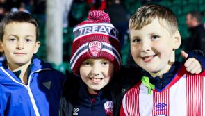 In Pictures: Soccer fans cheer on Treaty Utd against Galway Utd in First Division
