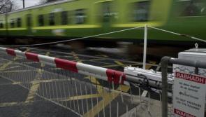WATCH: Irish Rail posts latest CCTV footage  of near misses at level crossings