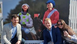 PICTURES: Wide smiles and wild craic at the photobooth on Day 2 of Punchestown 2023 - Gallery 4
