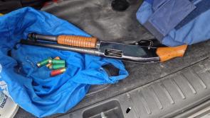 Gun and ammunition seized after suspect was caught trying to run away from garda&iacute;