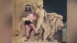 Young Irish tourist faces hefty fine for breaking statue in Belgium 