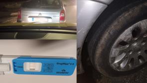 Man driving erratically in car with bald tyres also tested positive for meth - Garda&iacute;