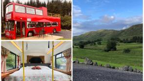 PICTURES: Airbnb bus accommodation with scenic views available to book in Ireland - see here!