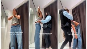 WATCH: Irish influencer calling mammy to help with fitting room disaster goes viral