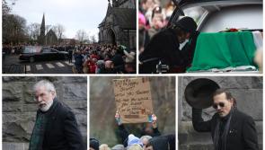 PICTURES: Hollywood comes to Tipperary as stars attend Shane MacGowan's funeral