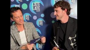 WATCH: Behind the scenes clip from RTE Late Late recreates Paul Mescal's famous ad for sausages