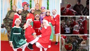 WATCH: Irish troops deployed overseas visit orphanage in heartwarming video