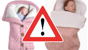 DANGER: Baby swaddle sleep bag bought by Irish parents could cause sudden infant death
