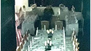 Ghostly figure captured on camera during paranormal investigation in well-known castle 