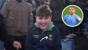 GAA top pops up on television during Lazio's Champions League win over Bayern Munich