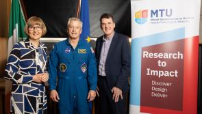PICTURES: Retired astronaut touches down in Irish university 