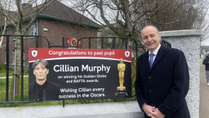 'Very best of luck': Miche&aacute;l Martin 'strikes a pose' with Cillian Murphy ahead of Oscars ceremony