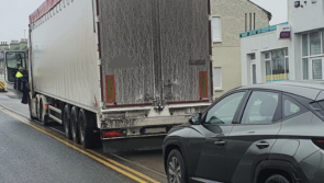 Penalty points and fine issued to truck driver caught speeding near Roscommon school