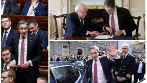 PICTURES: The rise of Simon Harris - from college dropout, to youngest ever Taoiseach