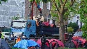 'It's a very serious issue' - more migrant tents are pitched in central Dublin