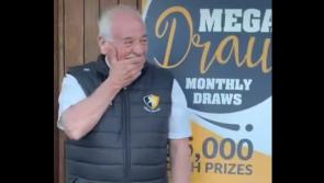WATCH: Hilarious scenes as live GAA club draw sees two organisers win big prizes 