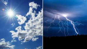 Enjoy it while it lasts! Sunny weekend weather to be followed by rain and thunderstorms