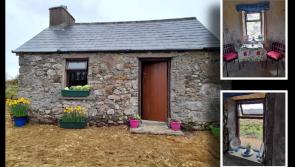 PICTURES: Is this former hedge school turned cute cottage the tiniest home in Ireland?