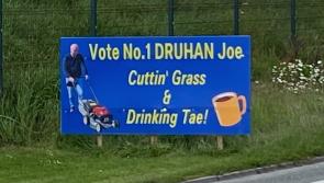 'Cuttin' grass and drinking tae': Social media reacts to bizarre local election poster 