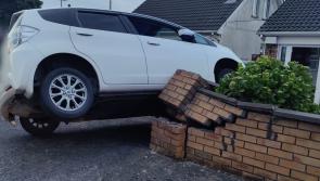 'Can't park there mate' - emergency services called to crash where car mounted wall