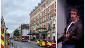 'The Fonz' remains cool as  Shelbourne Hotel is evacuated over fire 
