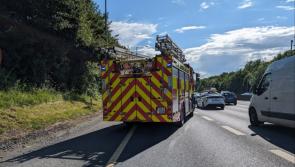 Chaos for Friday commuters as three-car collision causes M50 traffic delays
