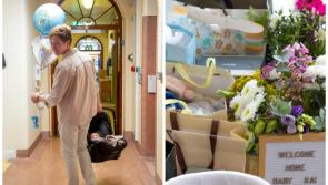 Irish TV chef welcomes new baby son early and shares cute name