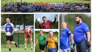 PICTURES: GAA Dads & Lads from around Ireland roll back the years for huge football blitz