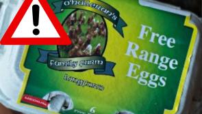 ALERT: Recall notice for specific batch of free range eggs for possible salmonella 