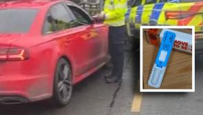Driver who turned away from garda checkpoint tests positive for cocktail of drugs