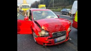 'Very concerning'- This car was involved in a three vehicle collision on major motorway