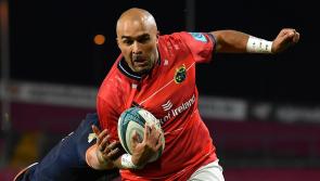 Simon Zebo's hat-trick inspires Munster Rugby to bonus point win