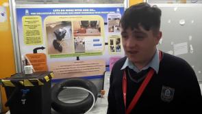 WATCH: Limerick students design gas-collecting, energy-producing bin for Young Scientist