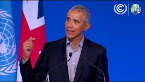 WATCH: Former President Obama confuses Scotland for Ireland at COP26
