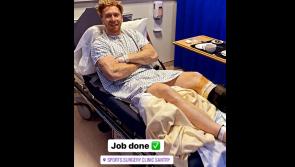 'Job done!' Star Limerick hurler Cian Lynch undergoes procedure on his leg