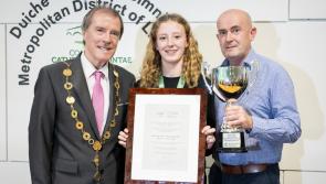 IN PICTURES: Limerick Celtics U14 ladies team honored by Mayor of Limerick 