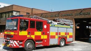 Fire brigade battle tyre fire on Limerick farm for four hours